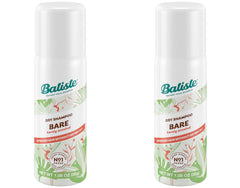 Batiste Bare format voyage: bouteille prête à emporter pour rafraîchir les cheveux.