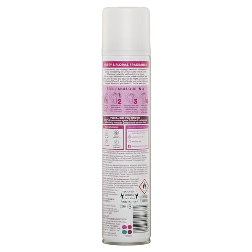 Batiste Shampooing Sec Blush, parfum floral, apporte une fraîcheur durable