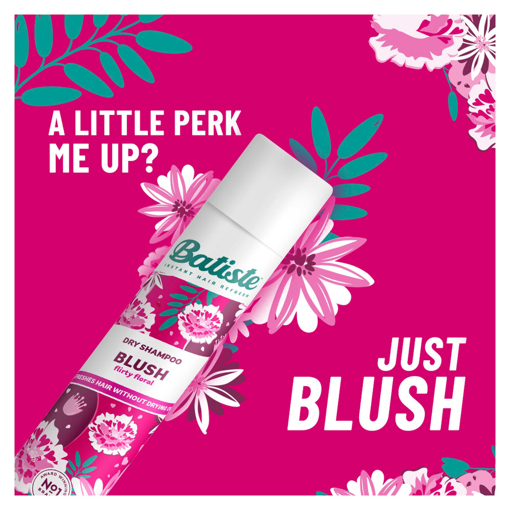Batiste Shampooing Sec Blush, texture et volume, cheveux rebondis