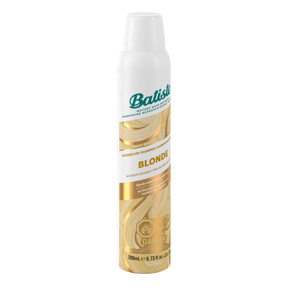 Batiste Shampooing Sec Brilliant Blonde — Résultat naturel qui se fond avec les blondes.
