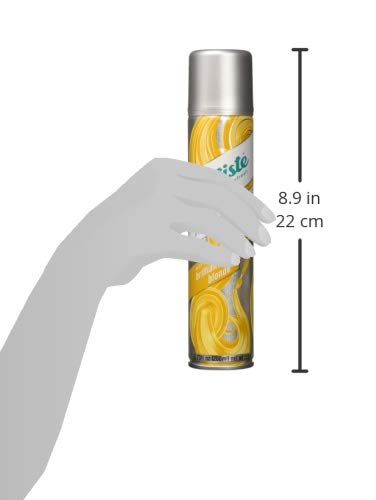 Batiste Shampooing Sec Plus Blond Brillant, lot de 3, pratique pour renouveler rapidement sa routine capillaire.