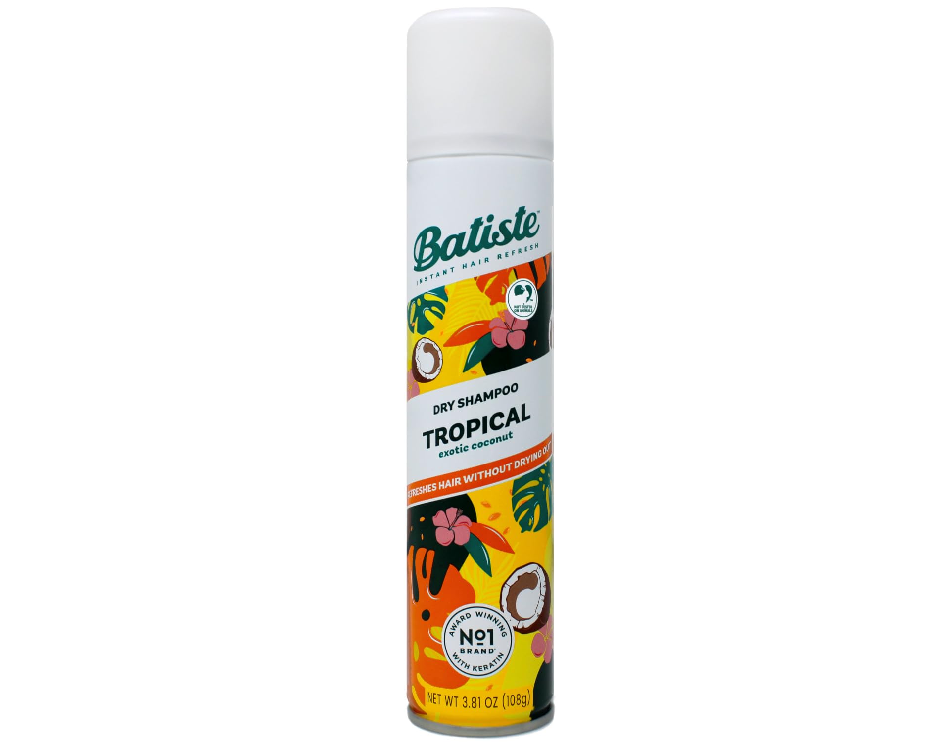 Batiste Tropical : absorption d’huile qui ajoute le corps et le volume.