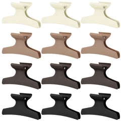 Pinces papillon Batiyeer pour sectionnage des cheveux, prise ferme et pratique.
