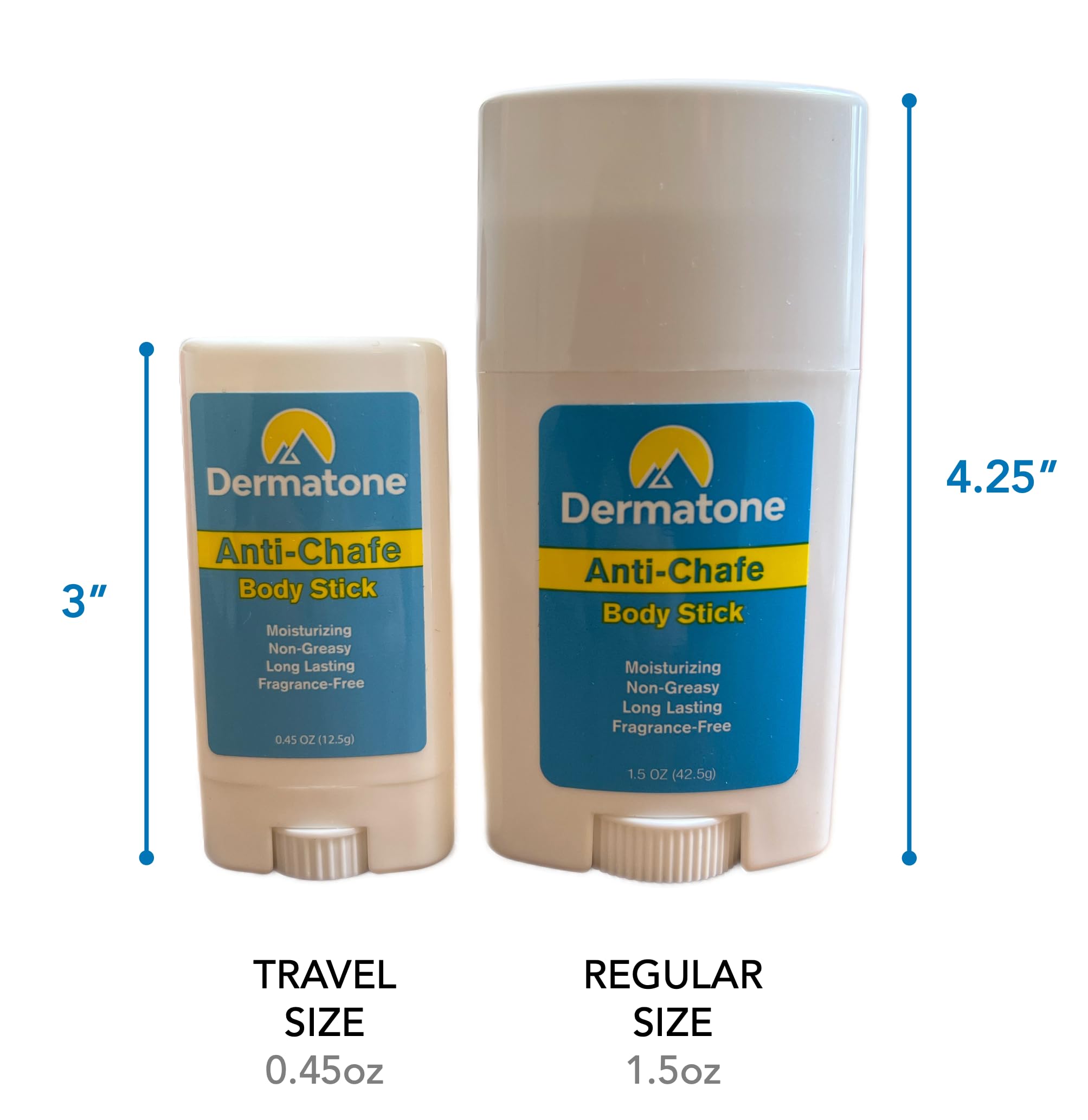 Bâton Dermatone application rapide : dépose fluide avant l’activité.