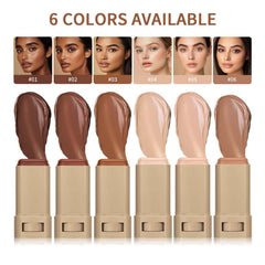 Bâton Teint et Contour – fini satin-mat durable pour une peau visiblement rafraîchie.