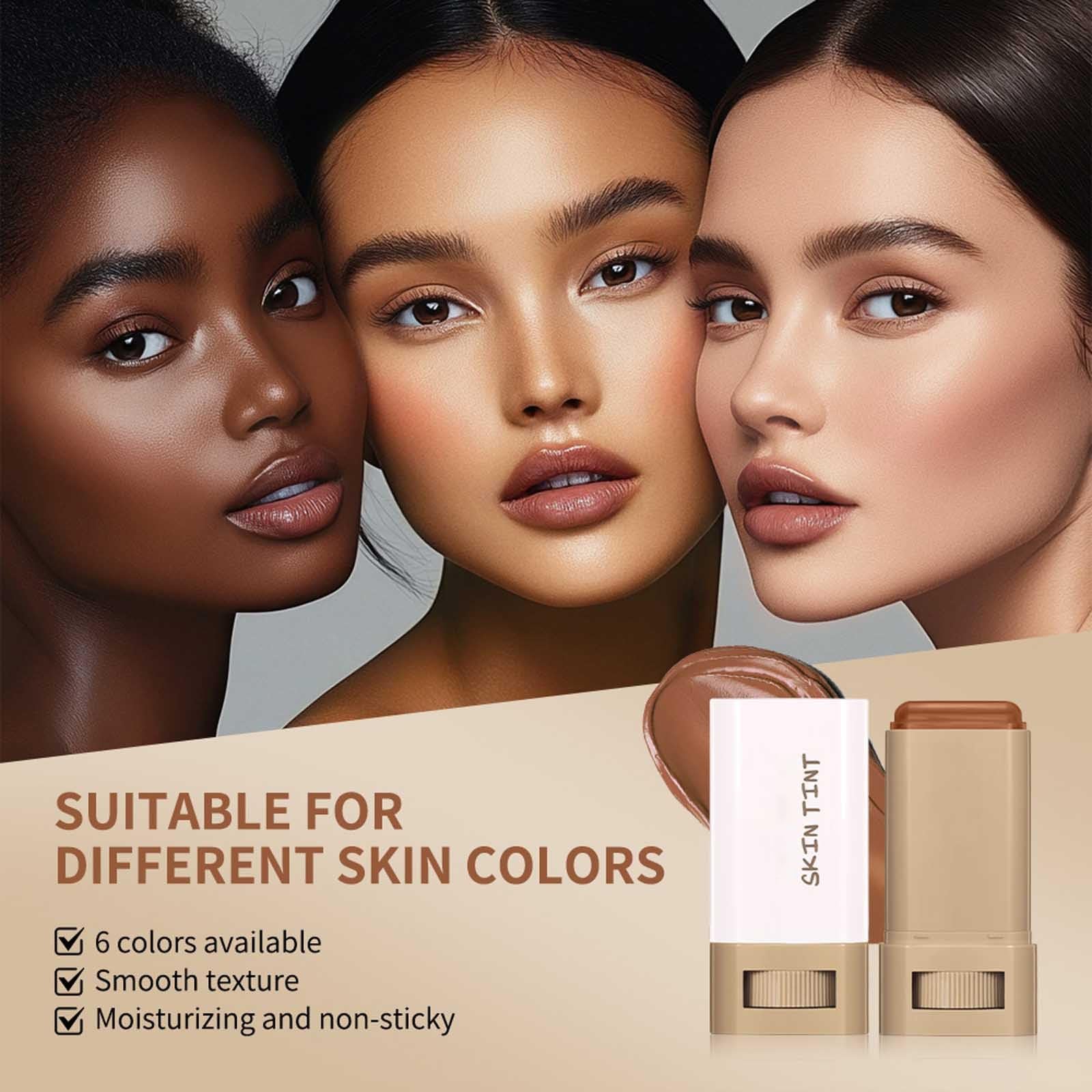 Bâton Teint et Contour – permet de sculpter et illuminer les traits facilement.