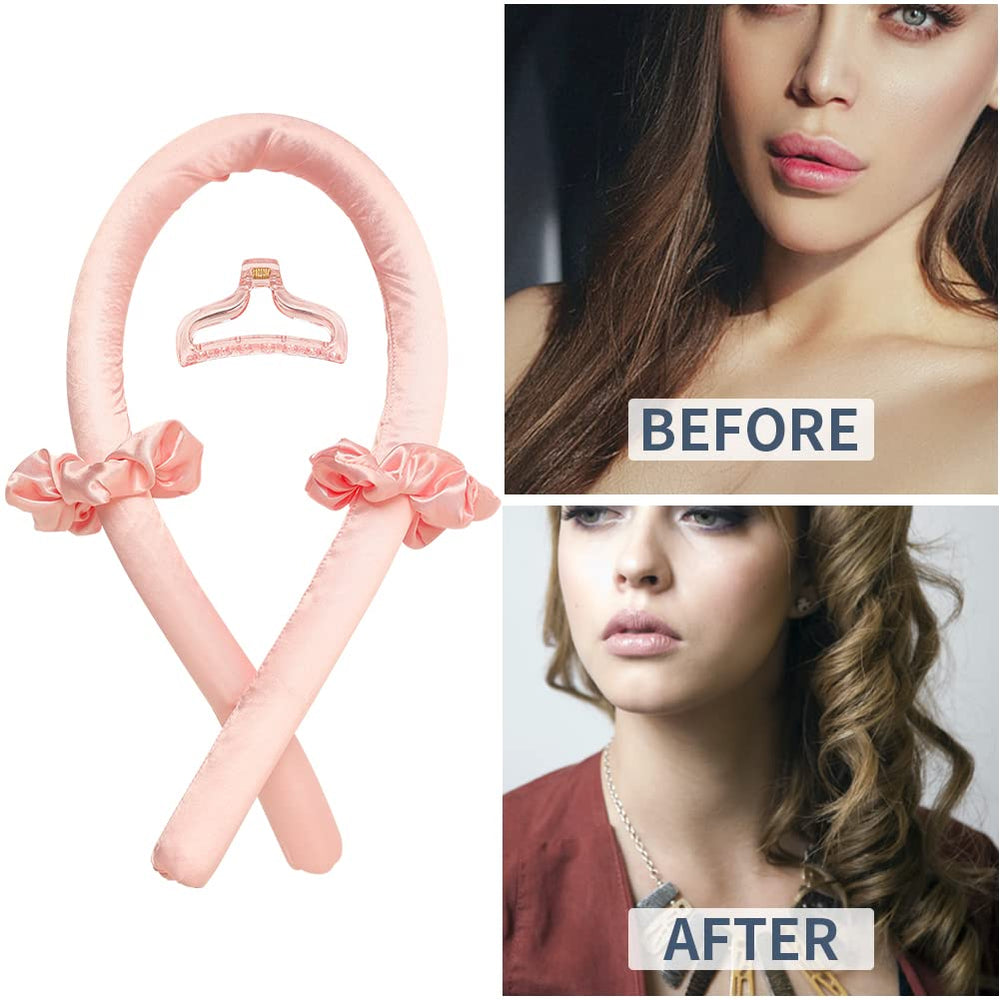 BATOUDE clip-cheveux acrylique rose — maintien sûr durant le sommeil.