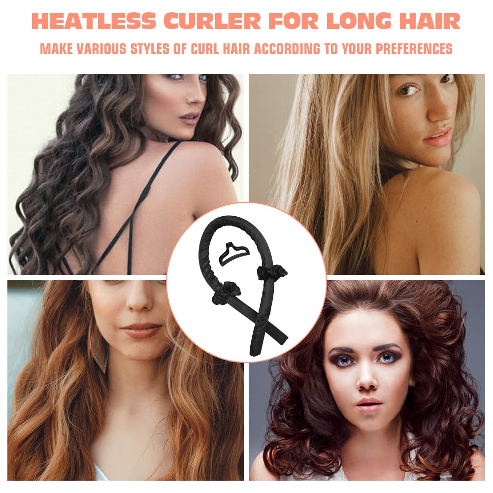 BATOUDE rouleau-coiffure sans chaleur pour boucles naturelles.
