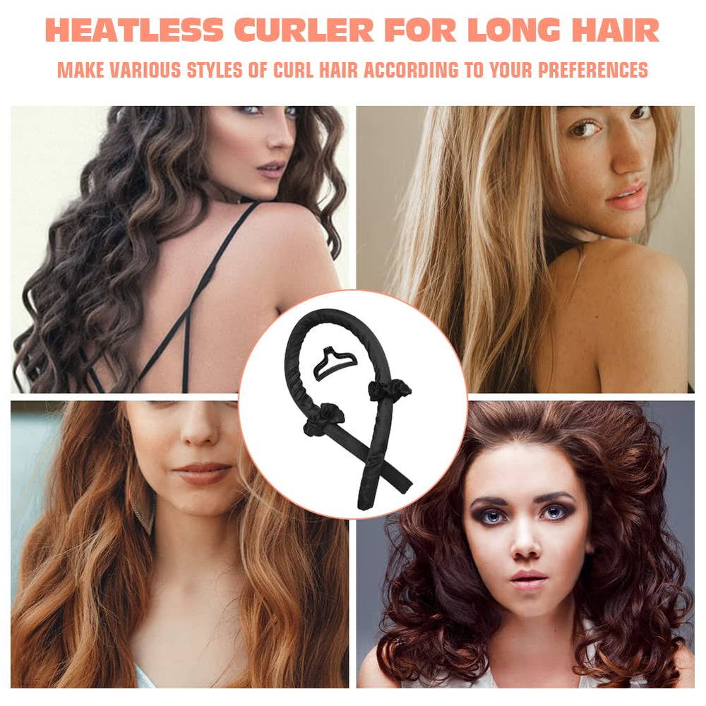 BATOUDE rouleau-coiffure sans chaleur pour boucles naturelles.