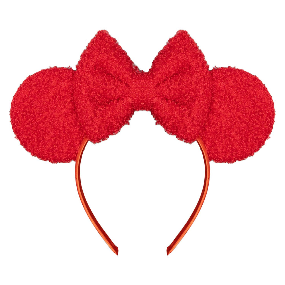 Batsysm serre-tête oreilles souris rouges avec nœud, idéal pour photos et fêtes