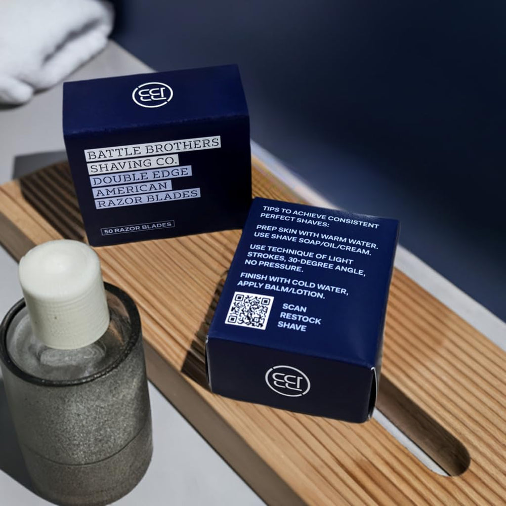 Battle Brothers Lot de 50: solution économique pour les rasages répétés.