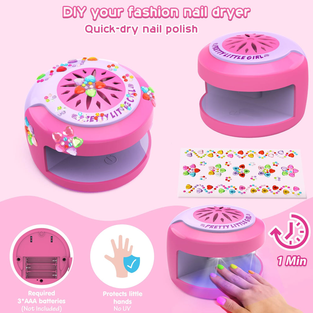 BATTOP fake-nails add extra flair for pretend play and themed dress-up moments.