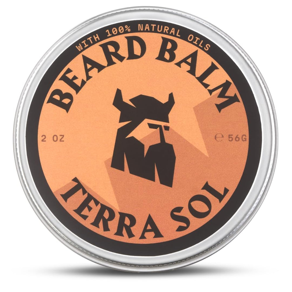 Striking Viking Baume Barbe — bouteille compacte pour hydratation durable.