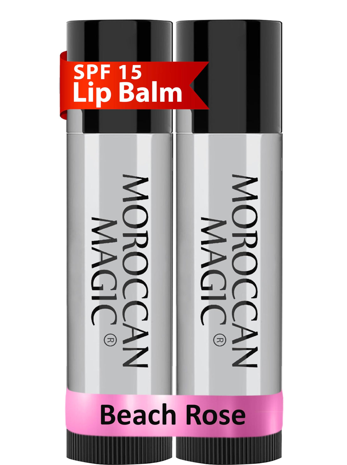 Moroccan Magic baume lèvres Rose Vanille pack-shot hydrate légèrement les lèvres