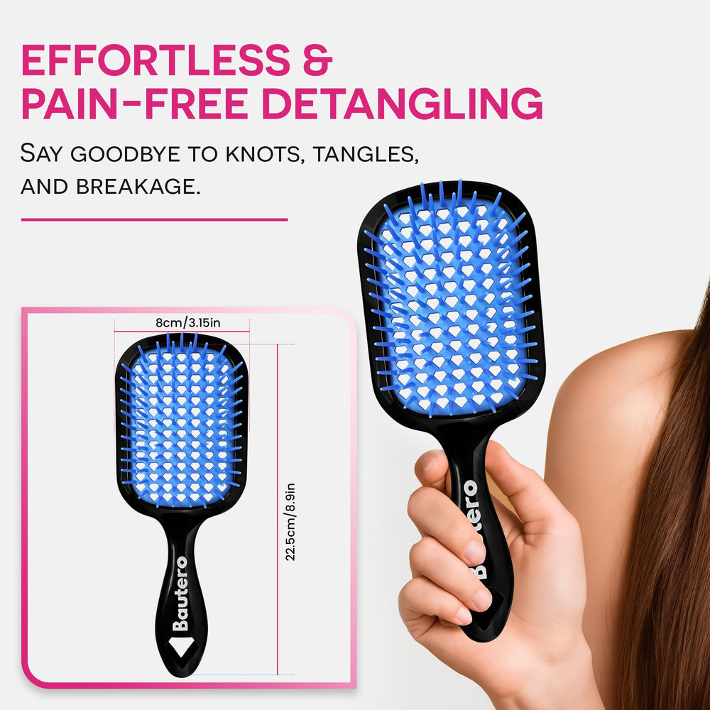 Bautero brosse coussin diamant ventilé: nettoyage facilité et hygiène optimisée.