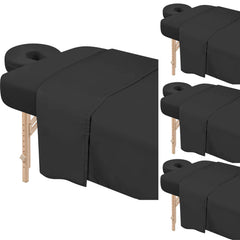 Bavlesfuire drap-table-massage-noir, douceur premium et tenue durable.