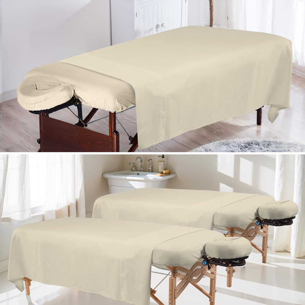 Bavlesfuire-draps-massage-soft-touch, sensation douce et durabilité après lavage.