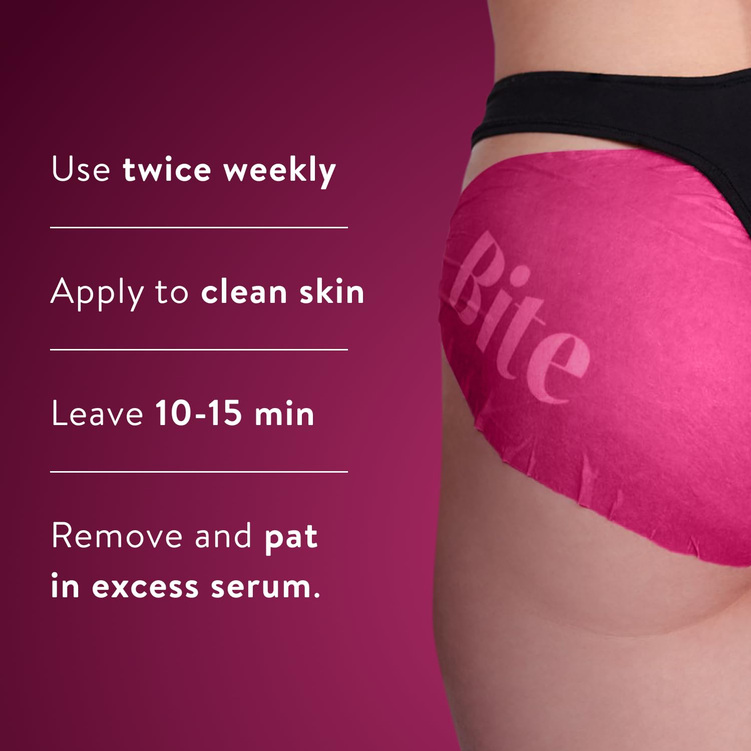 BAWDY Bite It application rapide pour soin express des fesses