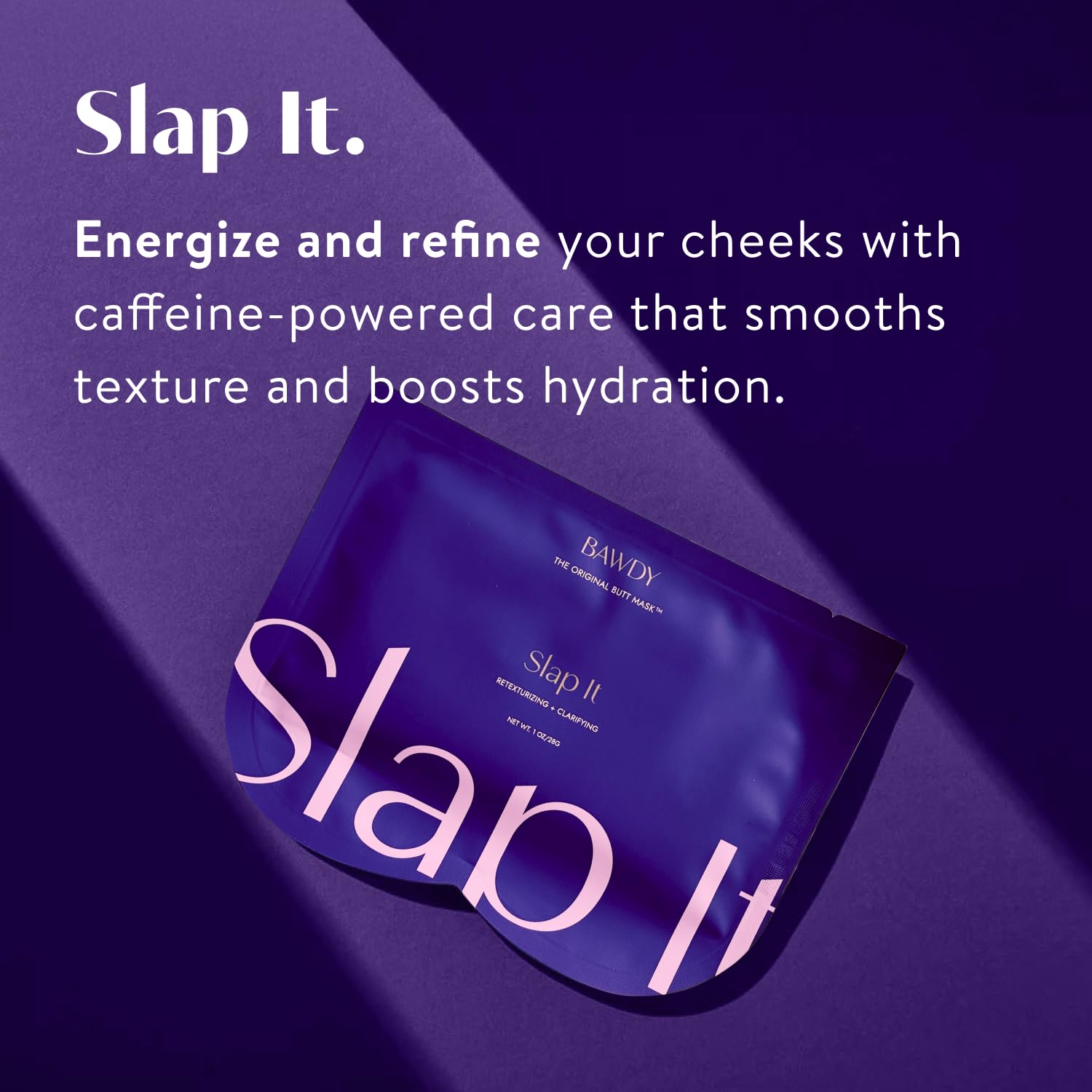 BAWDY Slap It – texture peau fesse, soin rapide en 10 minutes