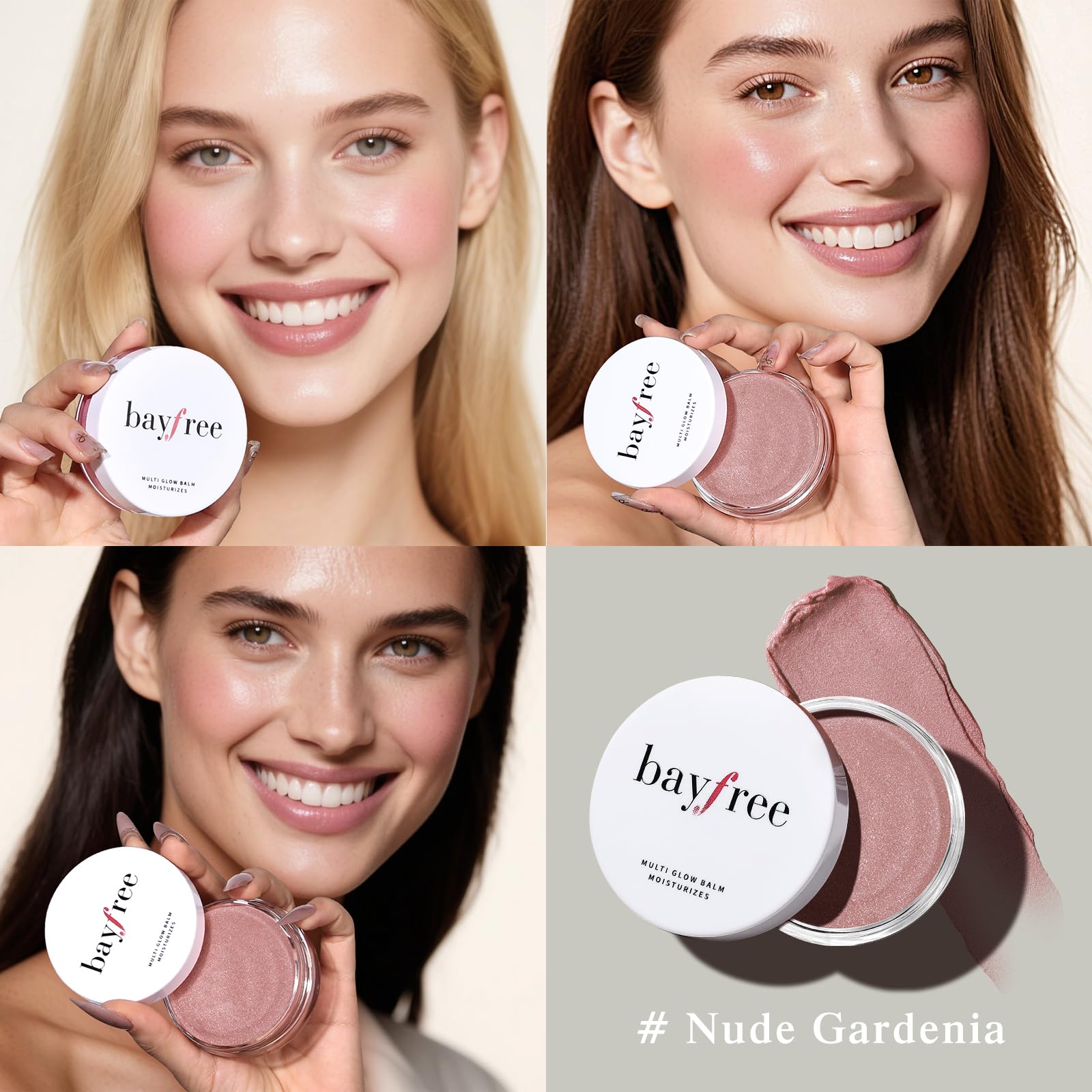 Bayfree Baume Éclat – lèvres avec couleur légère et confortable.
