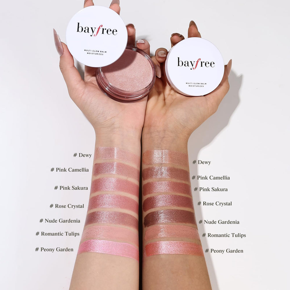 application au doigt ou pinceau du bayfree Multi Glow Balm