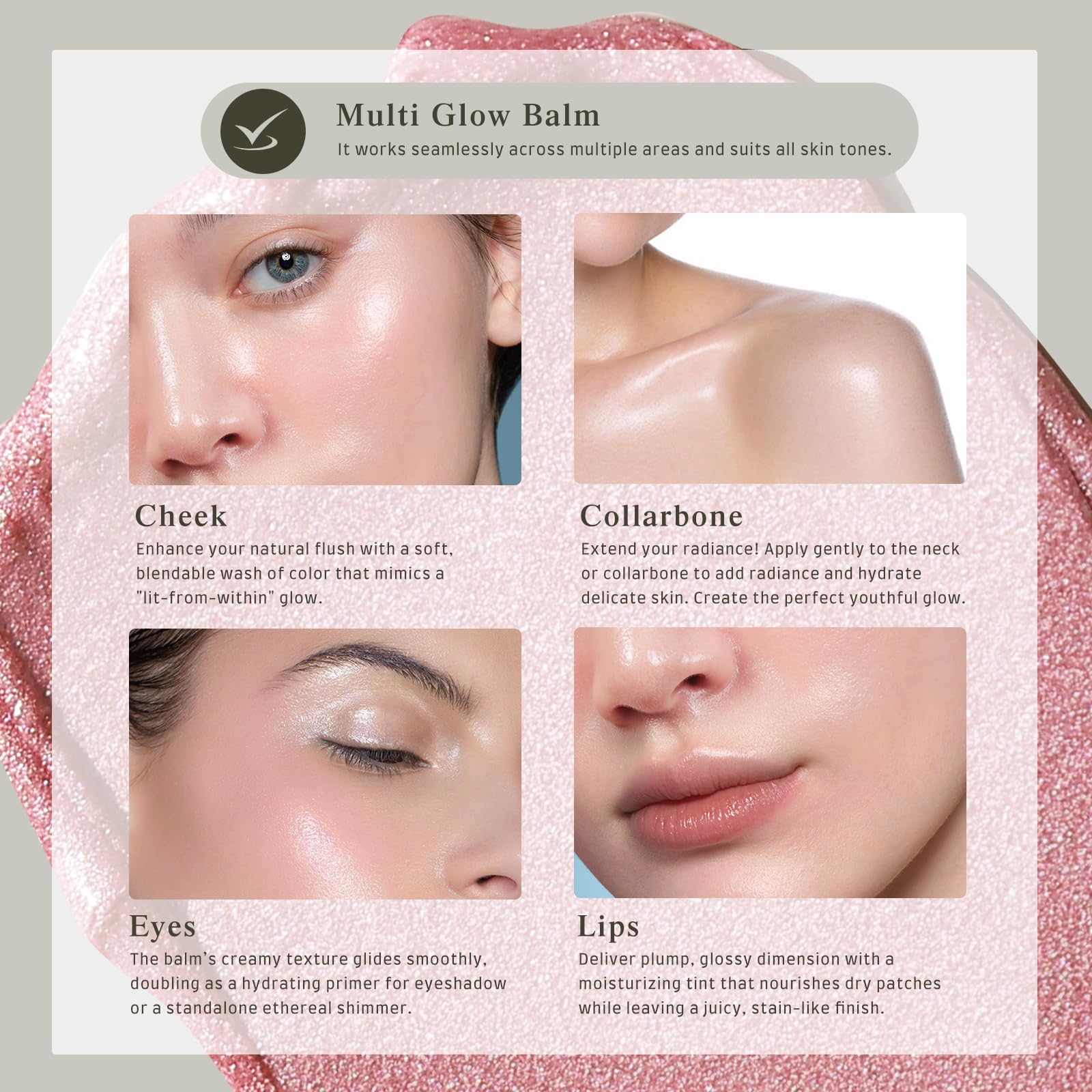 ingrédients nourrissants bayfree Multi Glow Balm beure de karité