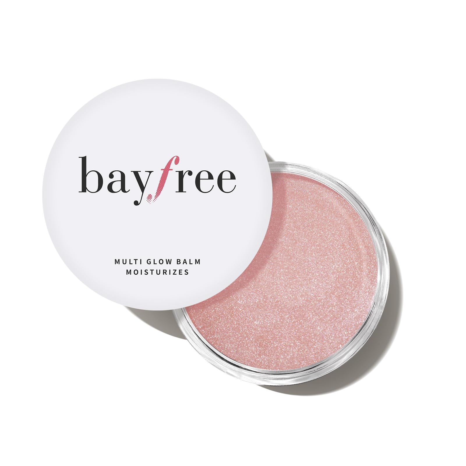 bayfree Multi Glow Balm sur les joues pour un éclat naturel et hydratant