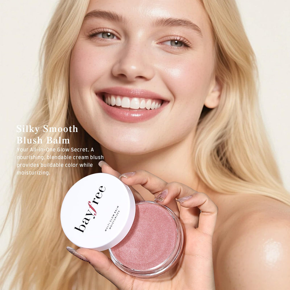 texture légère et portable du bayfree Multi Glow Balm