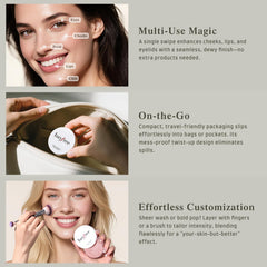 bayfree Multi Glow Balm texture crème soyeuse pour une application facile