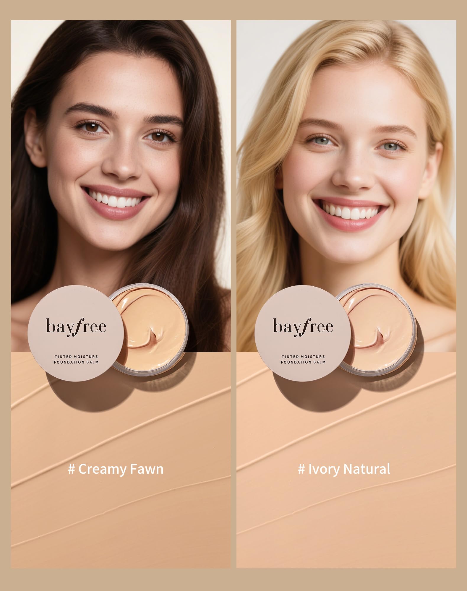 Bayfree soin et maquillage : soin léger intégré au maquillage
