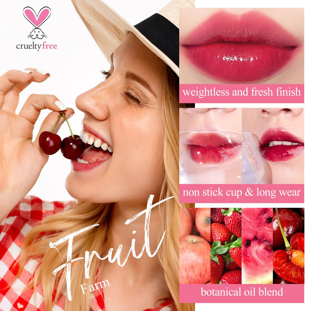 bayfree Stain Lèvres Fruit Farm – texture légère et non collante pour un fini frais.