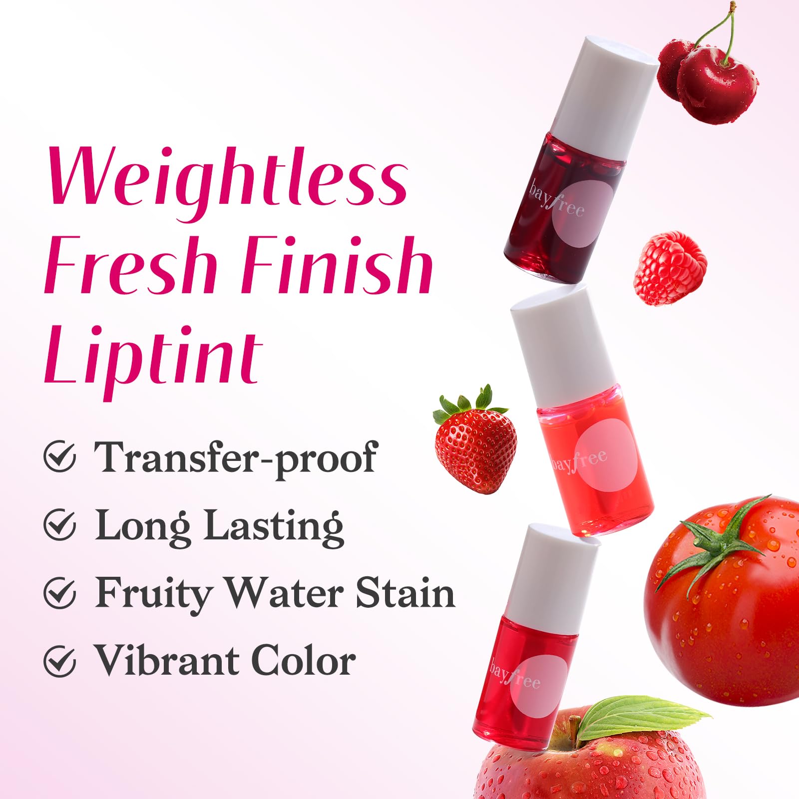 Palette de teintes Fruit Land Bayfree pour choisir sa couleur idéale.