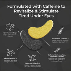 Patch yeux retinol et vitamines Bayside, hydratation nocturne possible.