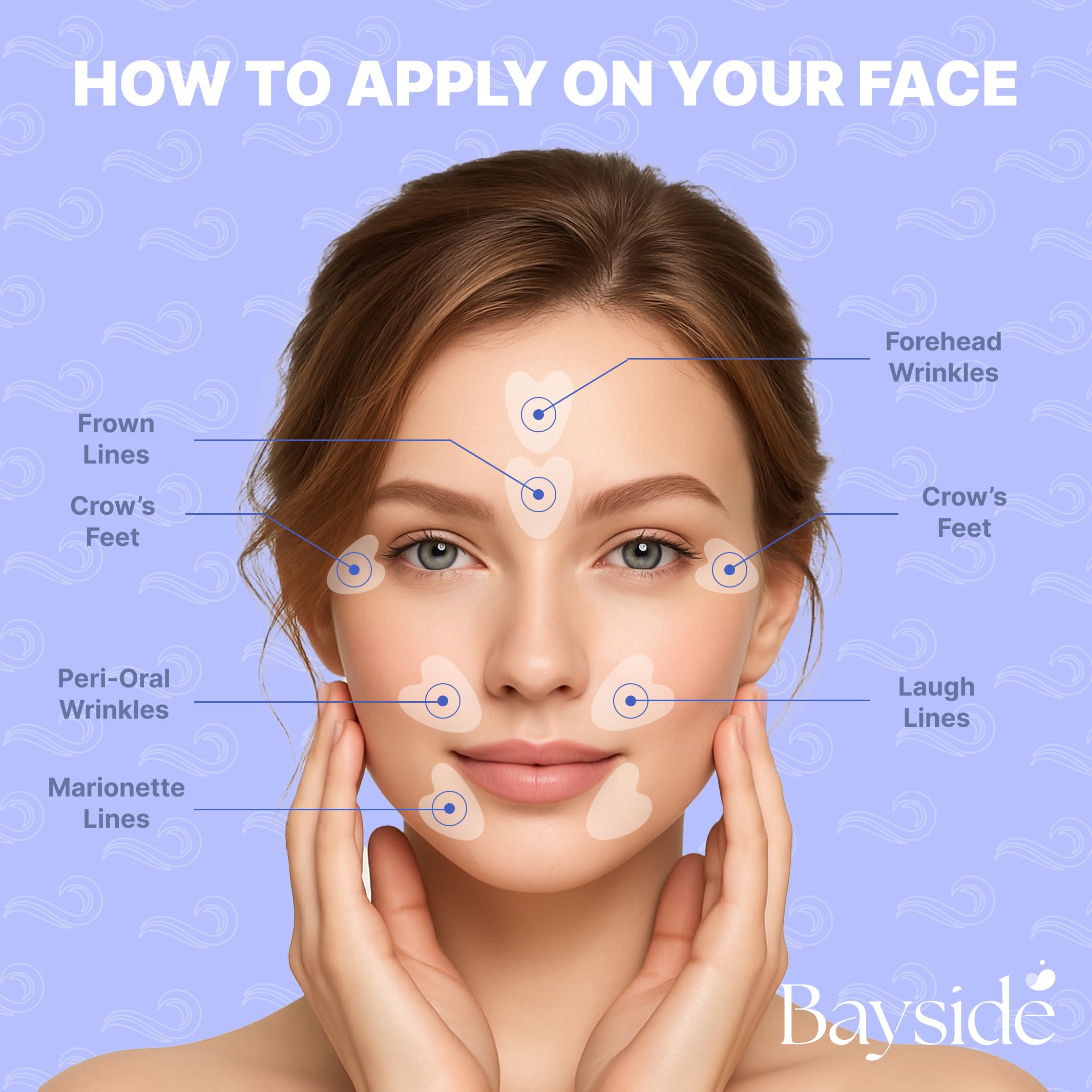 Bayside patch texture ultra-fin, invisible sous maquillage