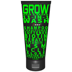 BB Best Beard Stuff GROW: bouteille élégante prête au soin barbe et cheveux