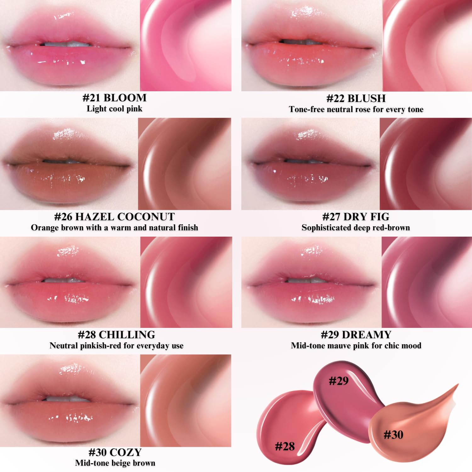 BBIA Glow Tint teinte vive pour une couleur audacieuse et lumineuse.