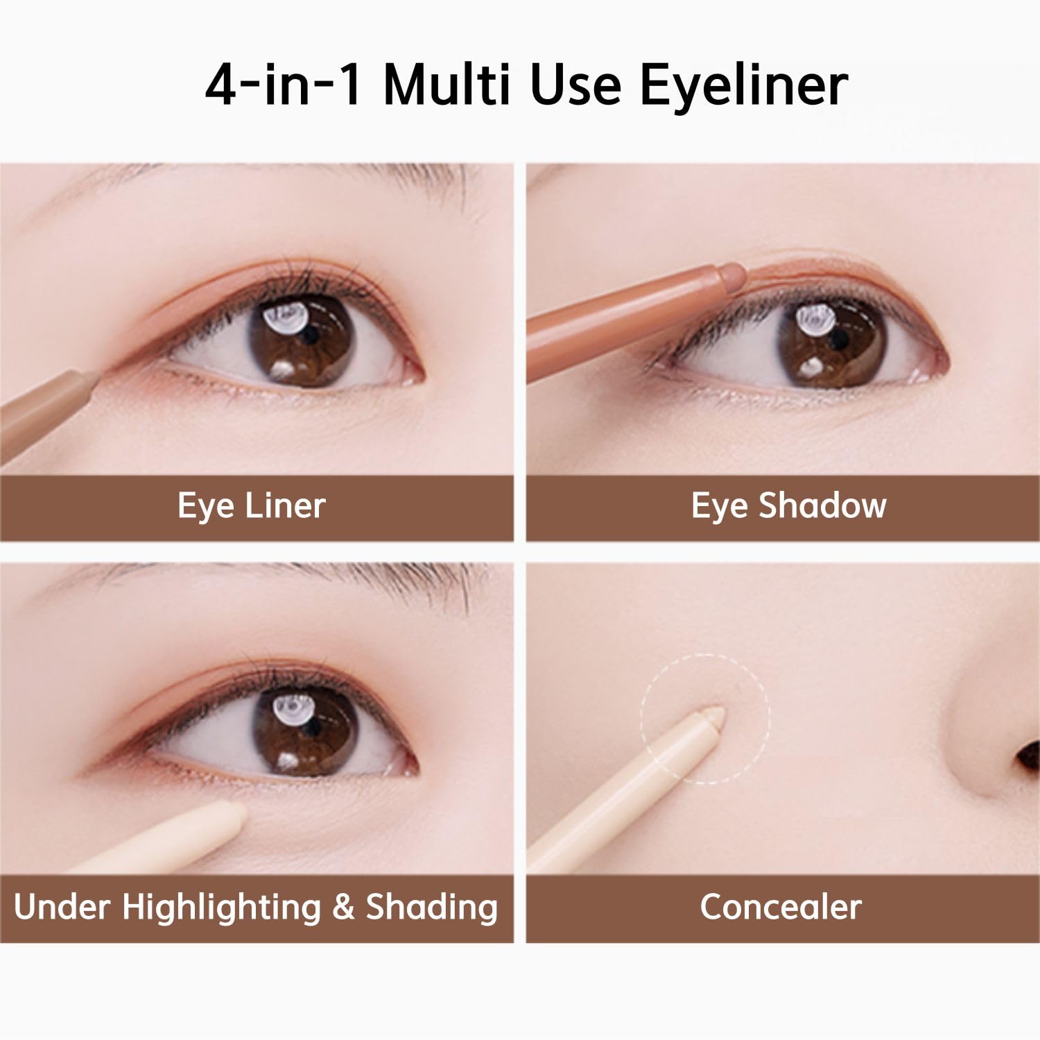 BBIA Last Auto Gel Eyeliner boîtier ergonomique pour une prise en main agréable.
