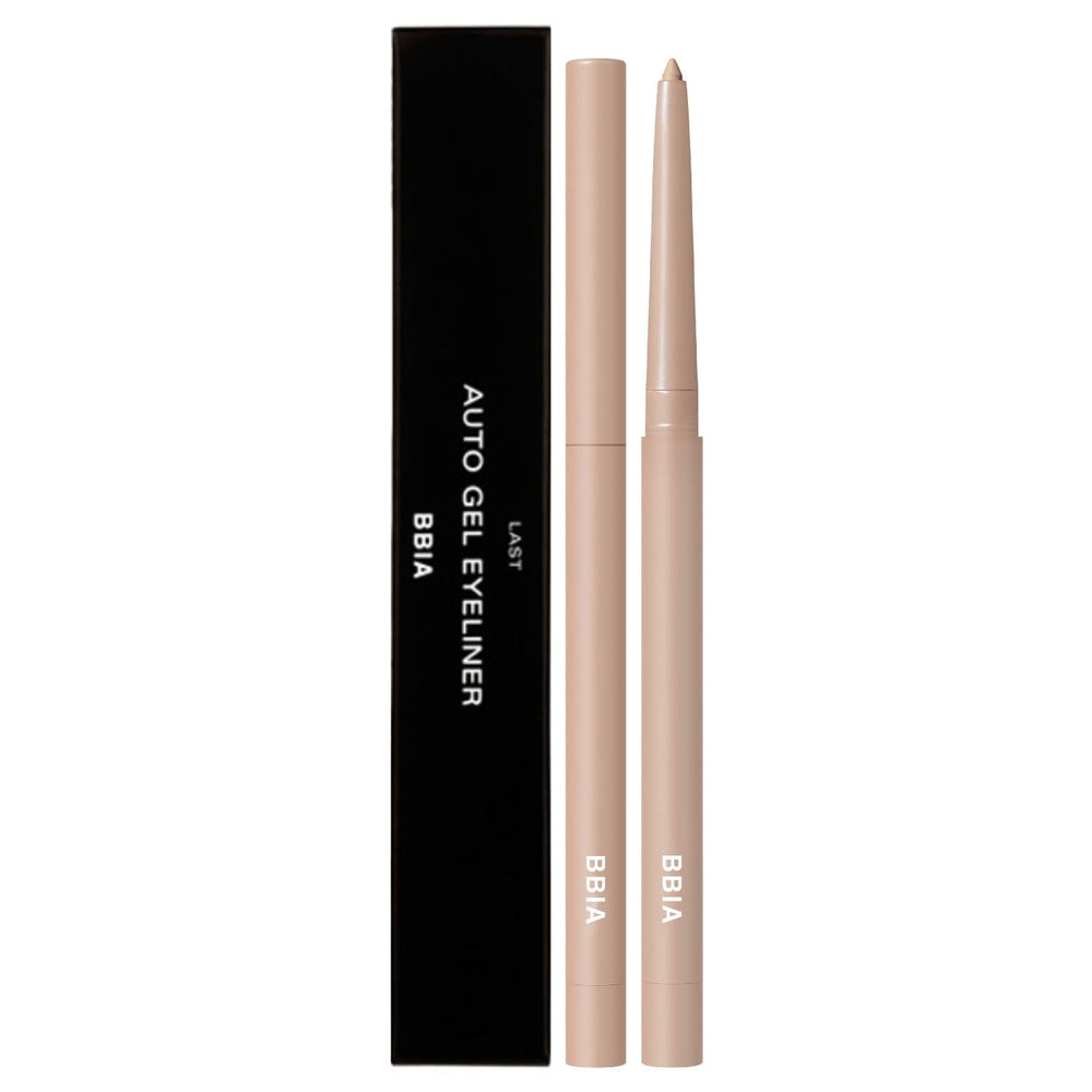 BBIA Last Auto Gel Eyeliner sur emballage clair pour repérage rapide.