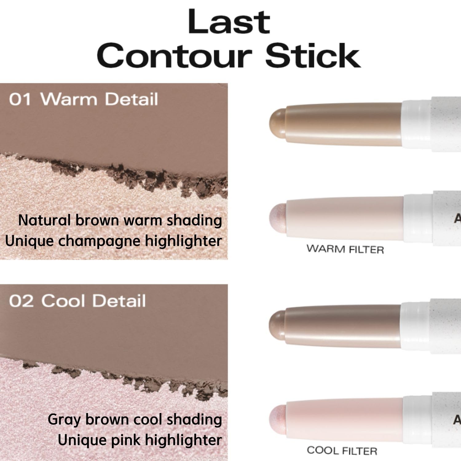 BBIA Last Contour Stick contour-ligne-mandibulaire pour sculpter visuellement le visage.