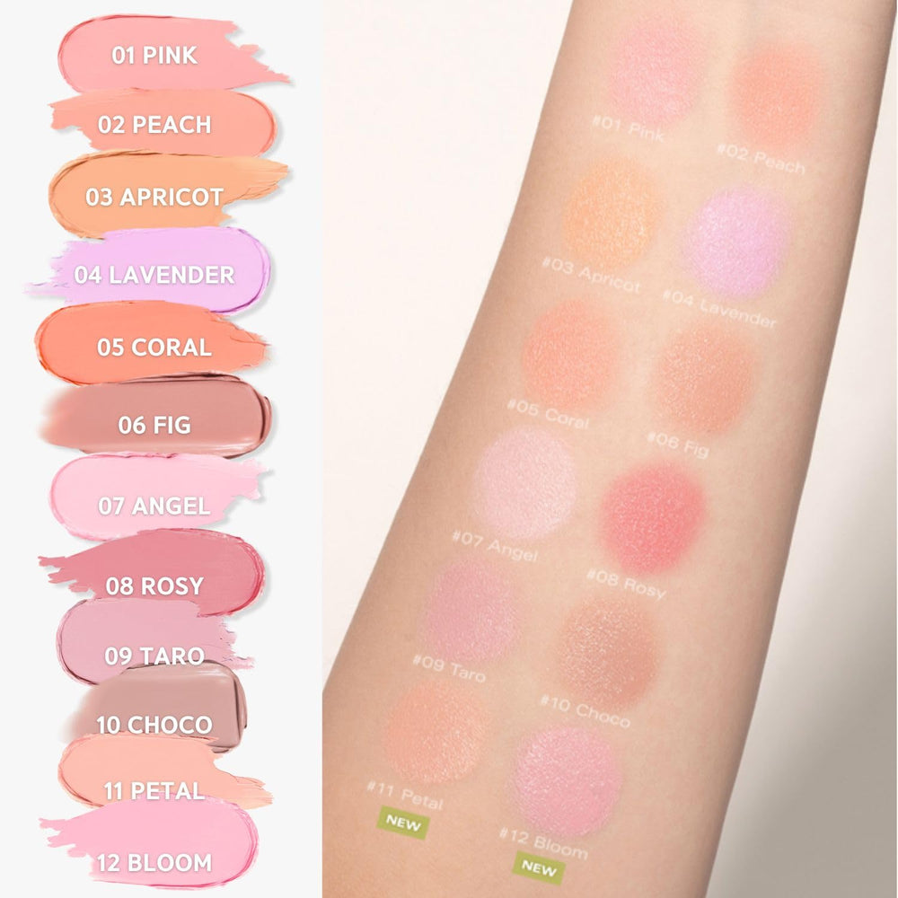 BBIA prêt-à-porter Downy Cheek Blush application facile pour rendu naturel.