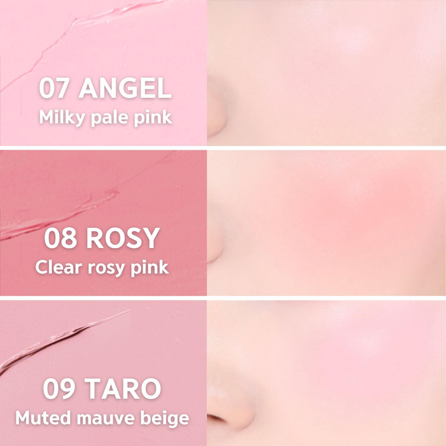 BBIA prêt-à-porter Downy Cheek Blush longue tenue résiste à une journée active.