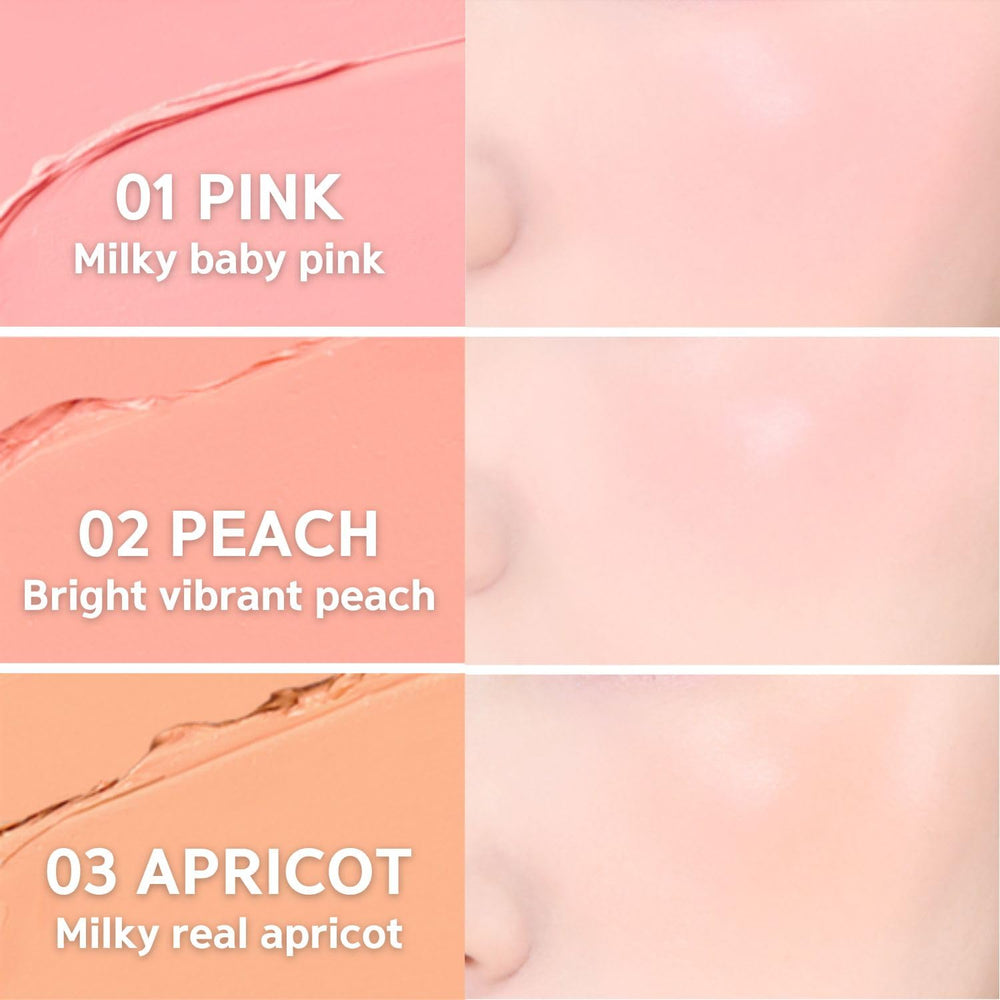BBIA Ready To Wear Downy Blush Crème, échantillon teinte pour tester sur peau.