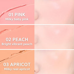 BBIA Ready To Wear Downy Blush Crème, échantillon teinte pour tester sur peau.