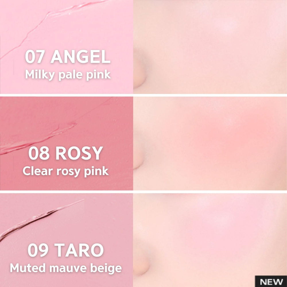 BBIA Ready To Wear Downy Blush Crème, texture cachemire pour glisser sans effort.
