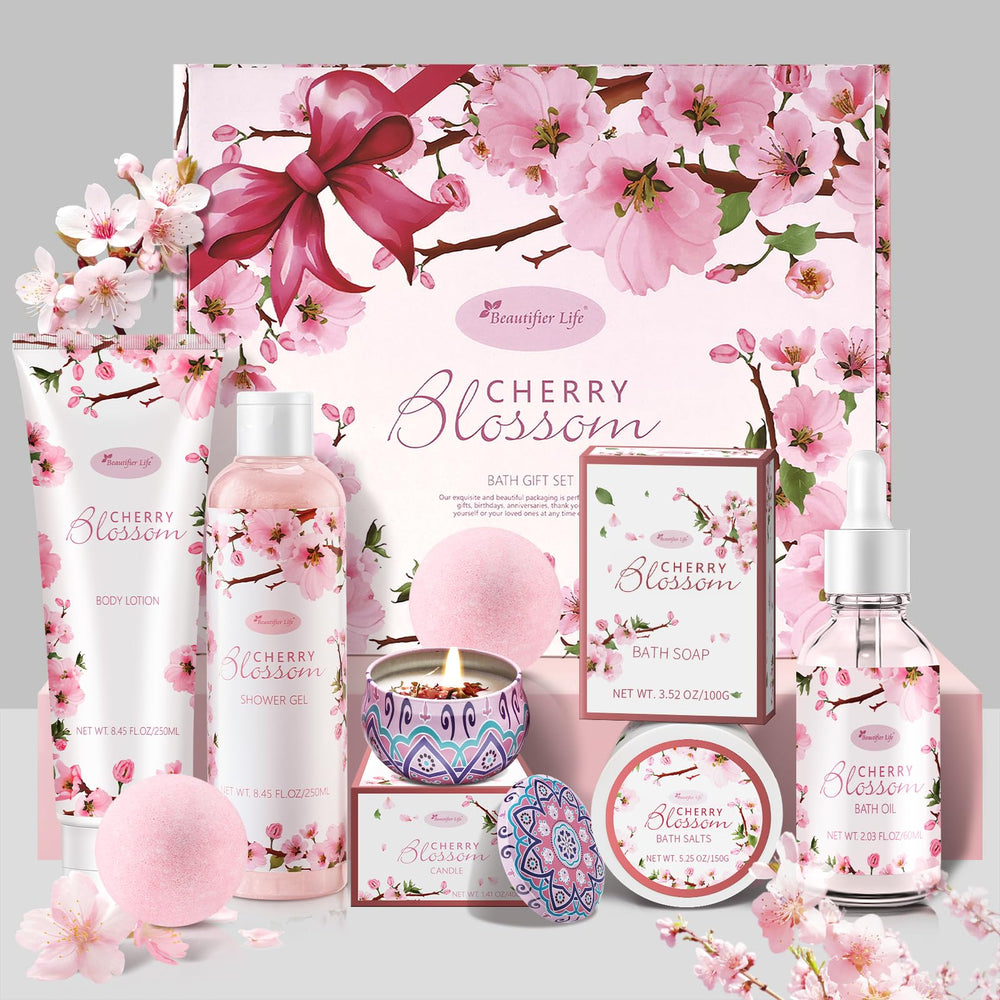 Gel douche BBlove fleur de cerisier japonaise, peau fraîche et parfum délicat.