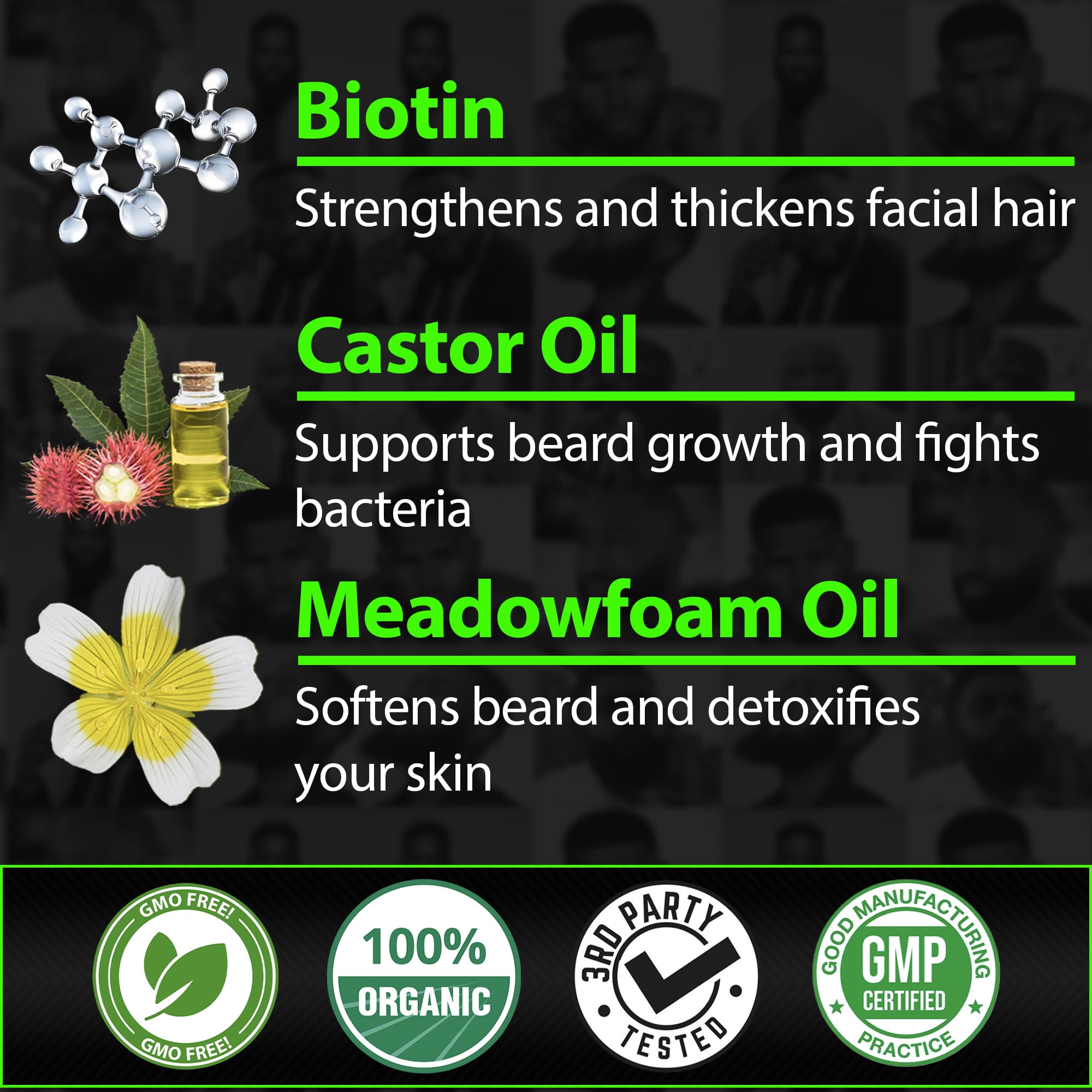 BBS Best Beard Stuff - usage quotidien pour nourrir poils et peau.