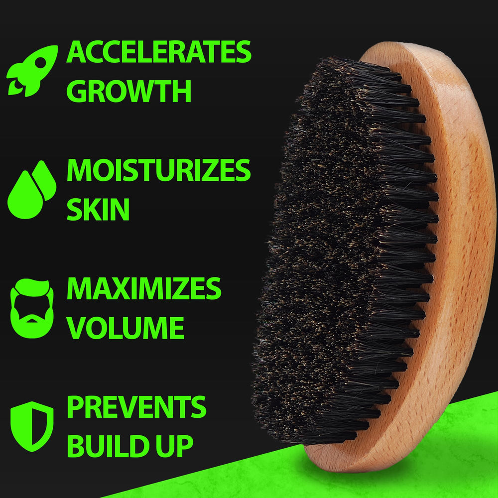 BBS Best Beard Stuff – brosse exfolie peau et pores pour une peau saine.