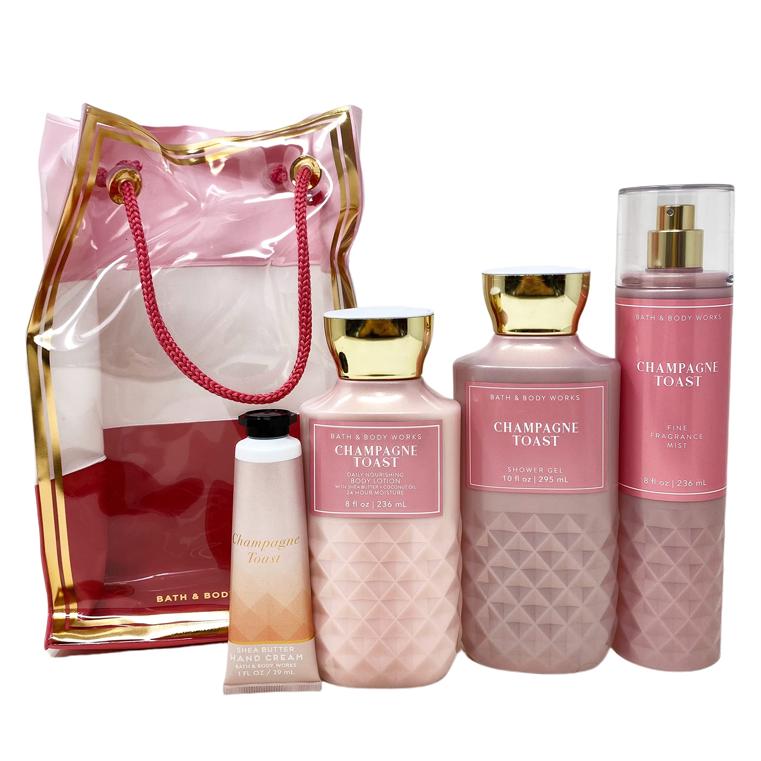Ensemble Champagne Toast de Bath & Body Works, soins parfumés prêt à l’emploi