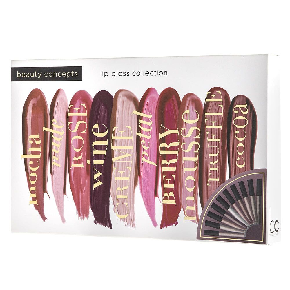 B.C BEAUTY CONCEPTS Collection Brillant Lèvres – formules véganes et sans cruauté animale.