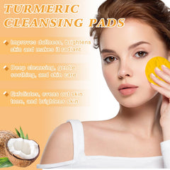 BCBU Curcuma - Tampons exfoliants: nettoyage en douceur
